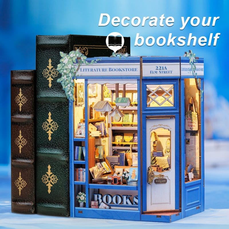 Boekenhoekje Literatuur Boekhandel 17 x 12 cm