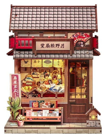 Miniatuurhuismodelbouwset Tsukino Eogi-dou 19 x 14 cm