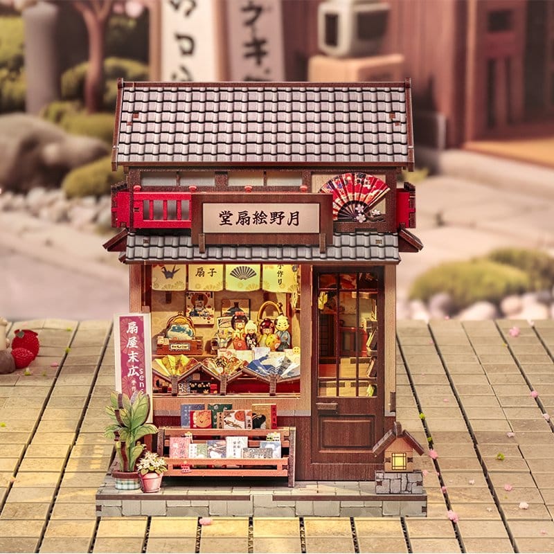Miniatuurhuismodelbouwset Tsukino Eogi-dou 19 x 14 cm