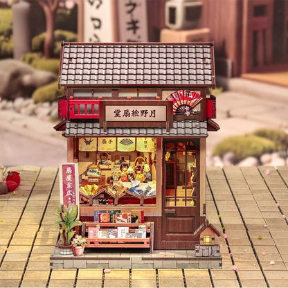 Miniatuurhuismodelbouwset Tsukino Eogi-dou 19 x 14 cm