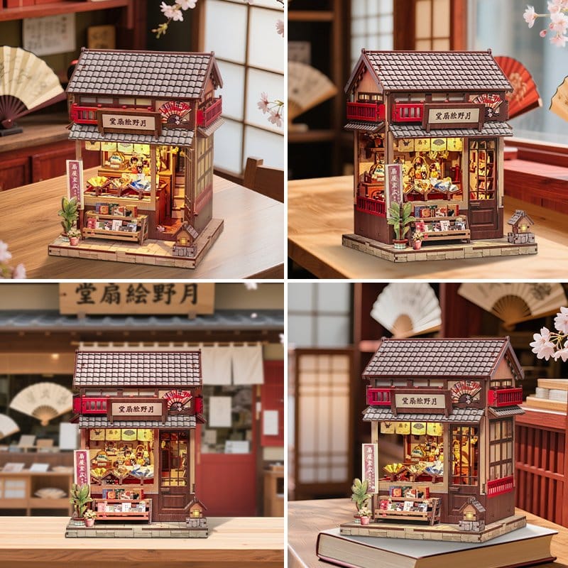 Miniatuurhuismodelbouwset Tsukino Eogi-dou 19 x 14 cm
