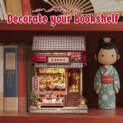 Miniatuurhuismodelbouwset Tsukino Eogi-dou 19 x 14 cm