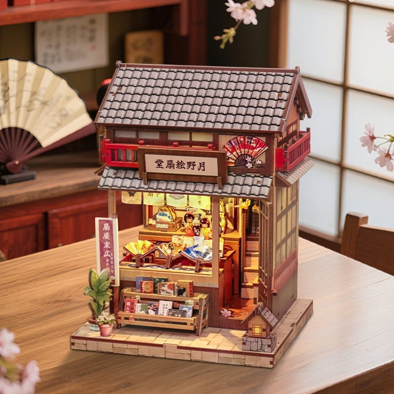 Miniatuurhuismodelbouwset Tsukino Eogi-dou 19 x 14 cm