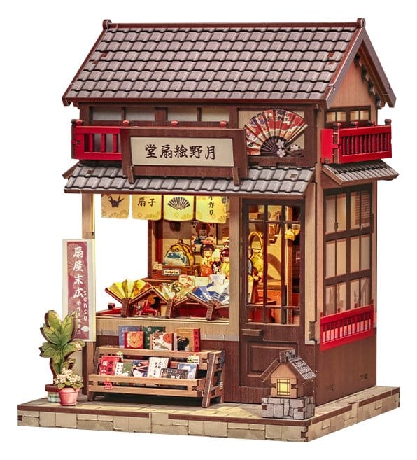 Miniatuurhuismodelbouwset Tsukino Eogi-dou 19 x 14 cm