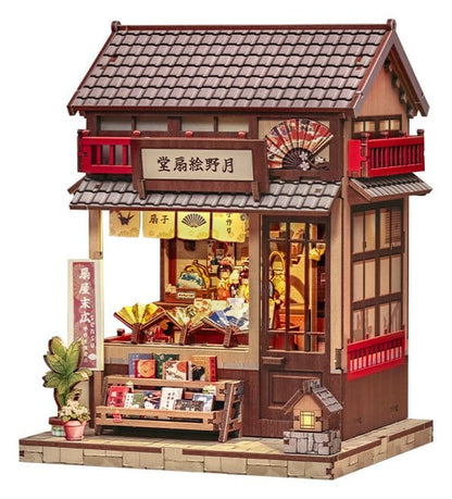 Miniatuurhuismodelbouwset Tsukino Eogi-dou 19 x 14 cm