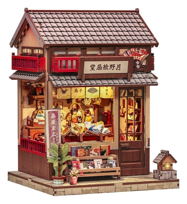 Miniatuurhuismodelbouwset Tsukino Eogi-dou 19 x 14 cm