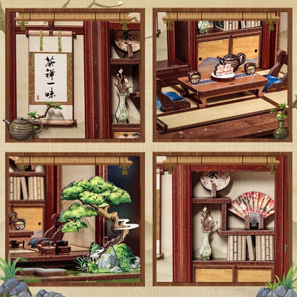 Miniatuurhuismodel Kit Kirishima Cha-an 19 x 14 cm