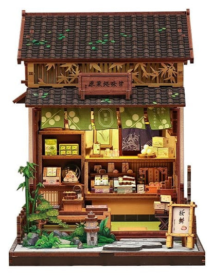 Miniatuurhuismodelbouwpakket Kanmi-dokoro Kurihara 19 x 15 cm