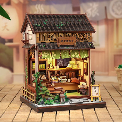 Miniatuurhuismodelbouwpakket Kanmi-dokoro Kurihara 19 x 15 cm