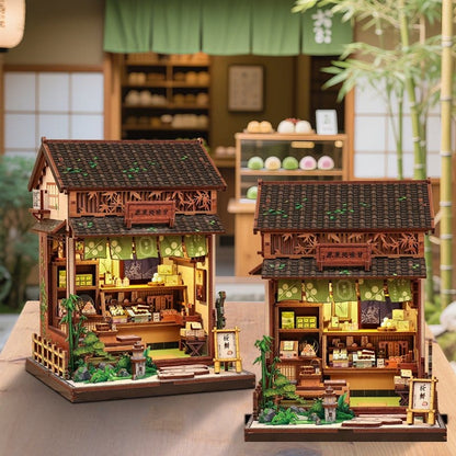 Miniatuurhuismodelbouwpakket Kanmi-dokoro Kurihara 19 x 15 cm