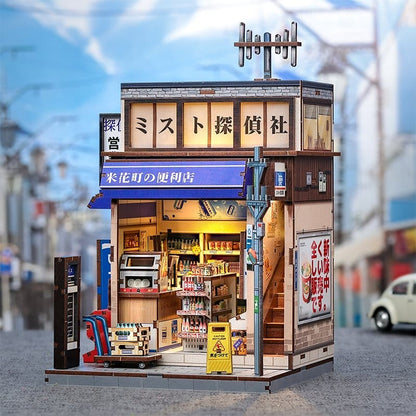 Miniatuurhuismodelbouwset Beika-cho supermarkt 22 x 15 cm