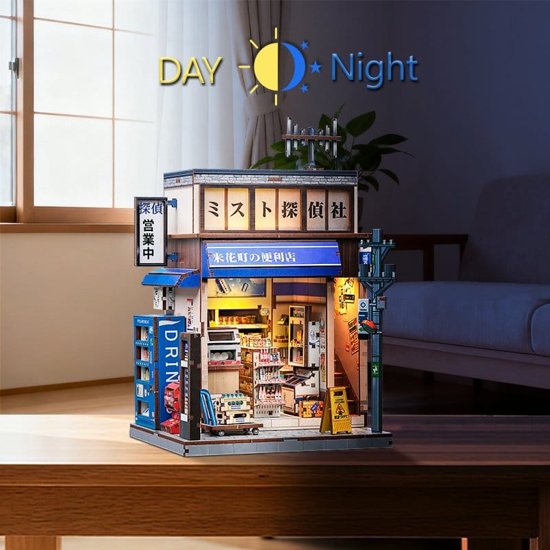 Miniatuurhuismodelbouwset Beika-cho supermarkt 22 x 15 cm
