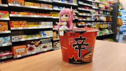 Godin van Victory: Nikke Cup Noodle Holder PVC standbeeld Dorothy 9 cm