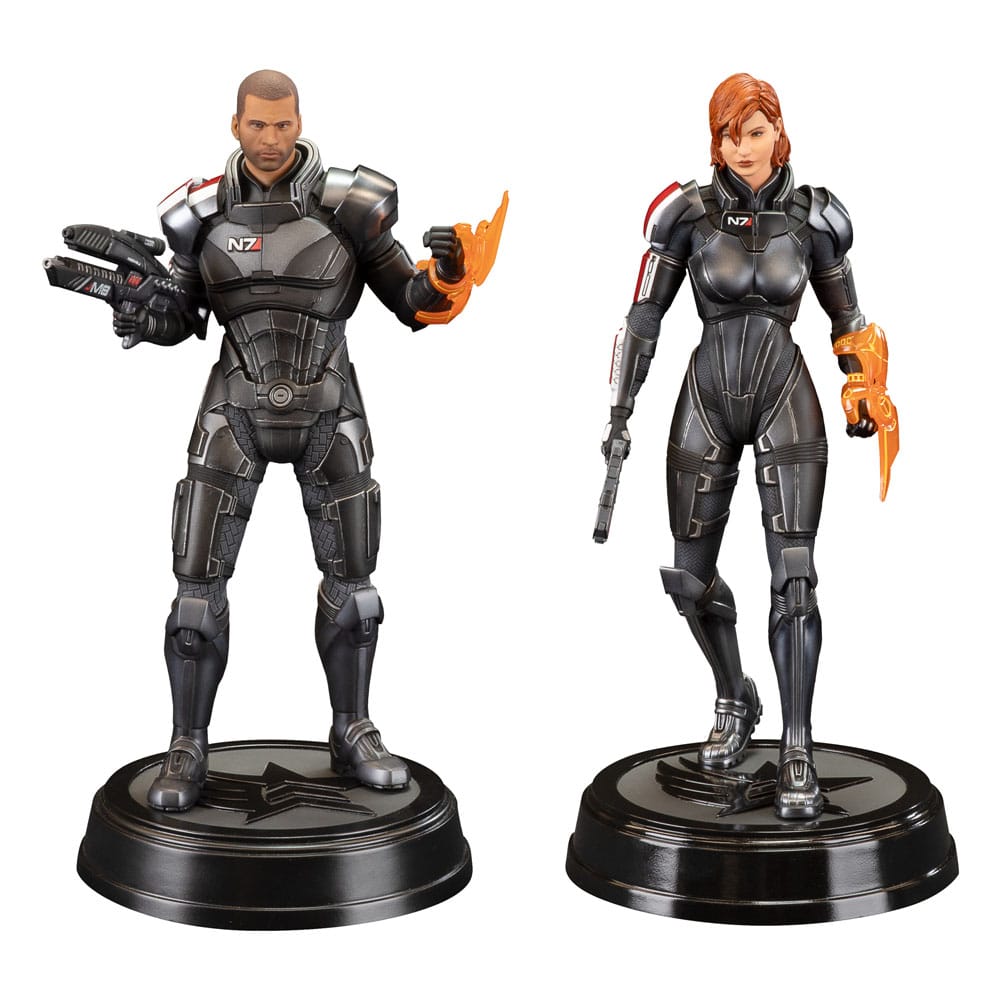Mass Effect PVC Beeld Commandant John Shepard 23 cm