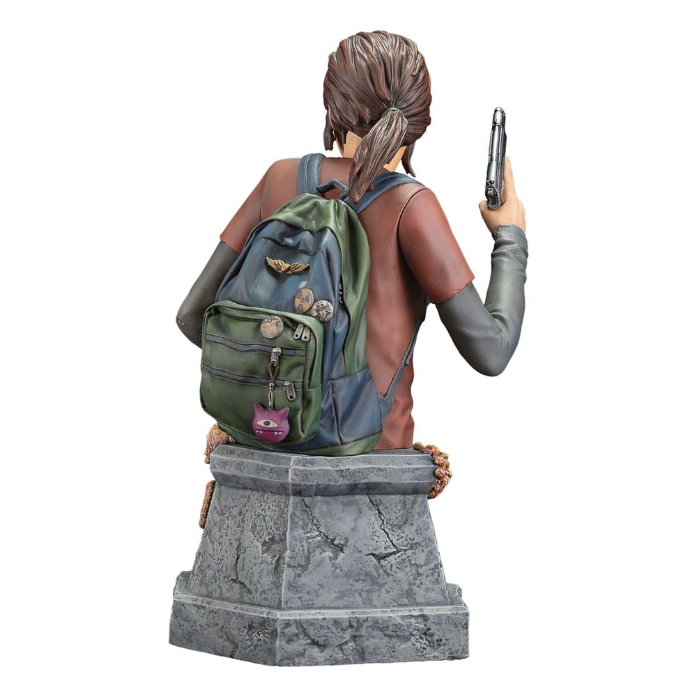 The Last of Us Buste Ellie met pistool Buste 19 cm