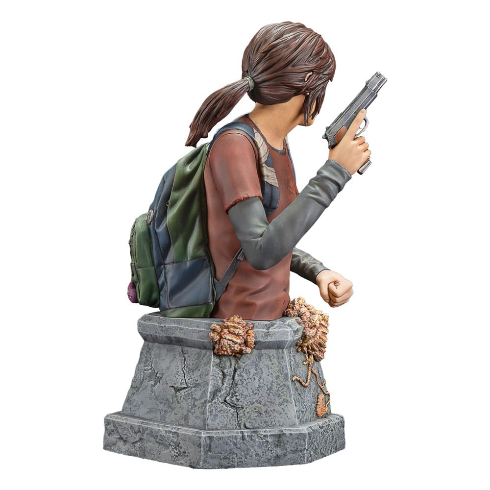 The Last of Us Buste Ellie met pistool Buste 19 cm