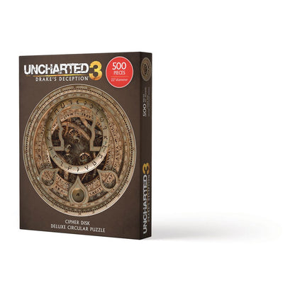 Uncharted Legpuzzel Cipher Disk Circular Deluxe (500 stukjes)