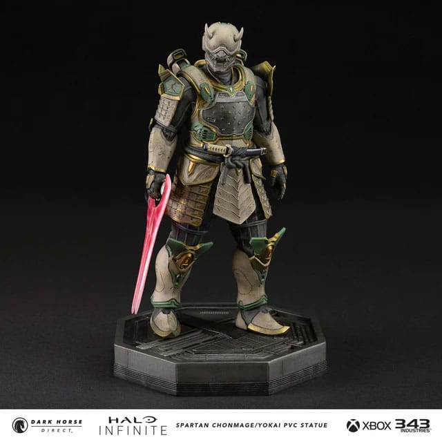 Halo Infinite PVC-beeld Spartaanse Chonmage/Yokai 25 cm