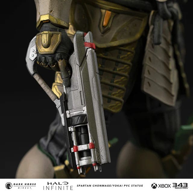 Halo Infinite PVC-beeld Spartaanse Chonmage/Yokai 25 cm