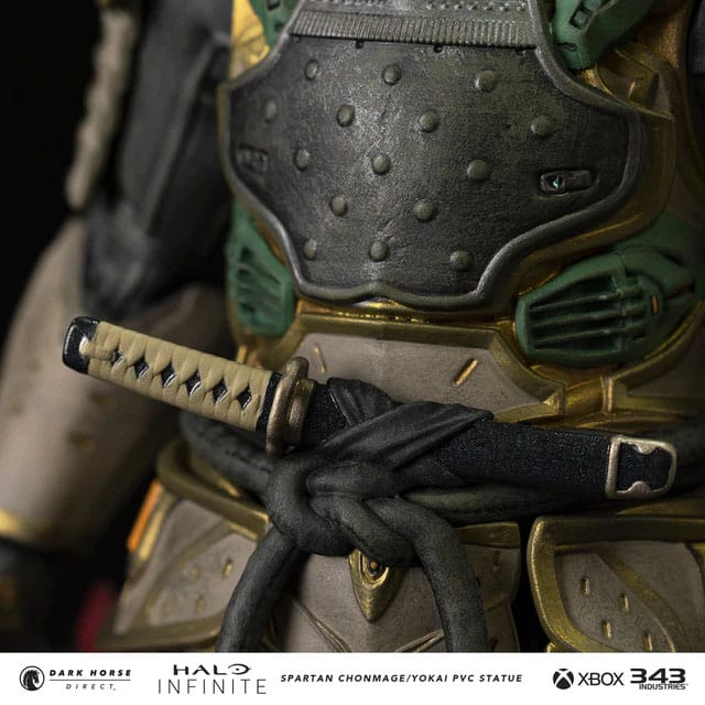 Halo Infinite PVC-beeld Spartaanse Chonmage/Yokai 25 cm