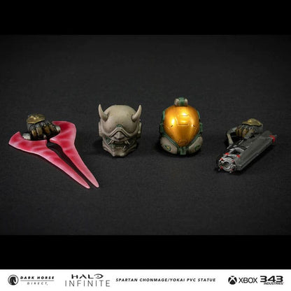 Halo Infinite PVC-beeld Spartaanse Chonmage/Yokai 25 cm