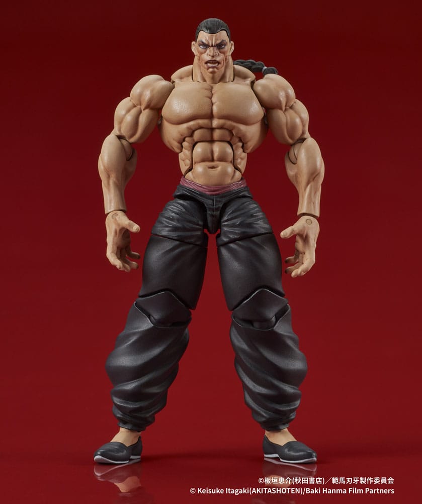 Baki Hanma Digaction-actiefiguur Retsu Kaioh 7 cm