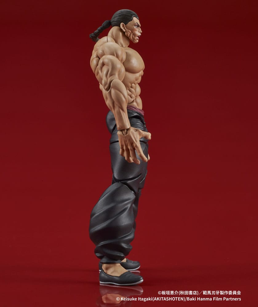 Baki Hanma Digaction-actiefiguur Retsu Kaioh 7 cm
