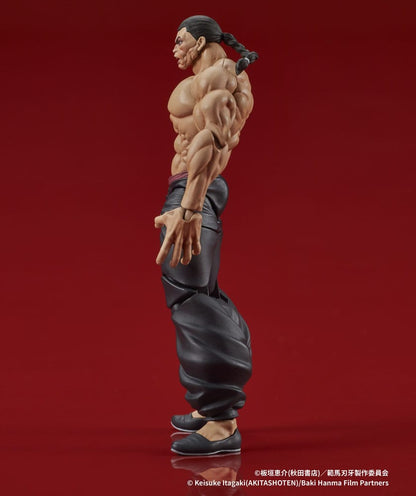 Baki Hanma Digaction-actiefiguur Retsu Kaioh 7 cm