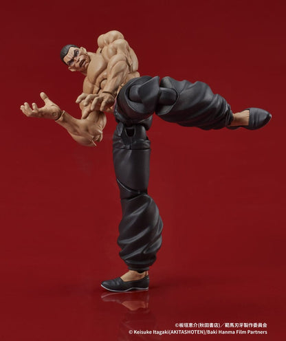 Baki Hanma Digaction-actiefiguur Retsu Kaioh 7 cm