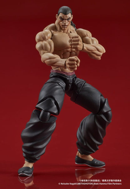 Baki Hanma Digaction-actiefiguur Retsu Kaioh 7 cm