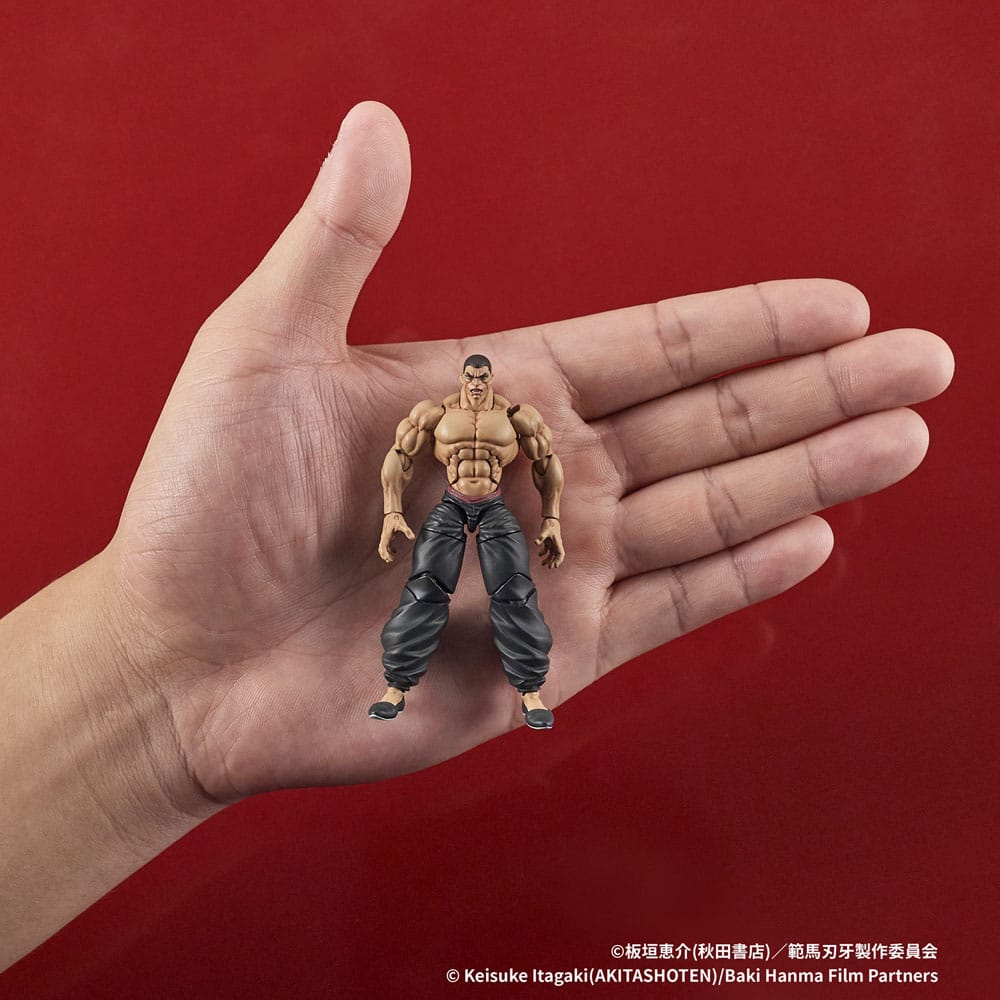 Baki Hanma Digaction-actiefiguur Retsu Kaioh 7 cm