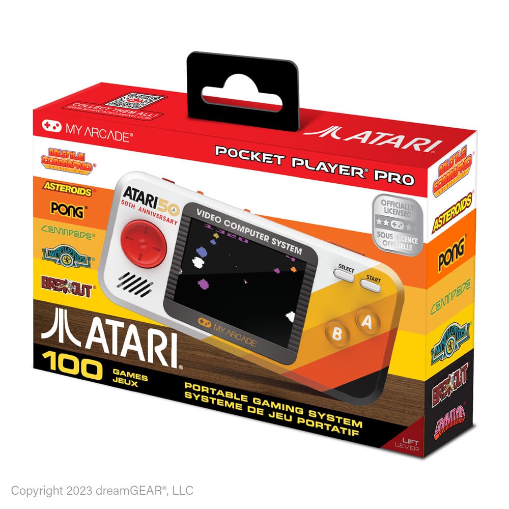 Atari draagbaar gamingsysteem Pocket Player Pro