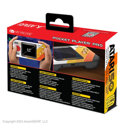 Atari draagbaar gamingsysteem Pocket Player Pro