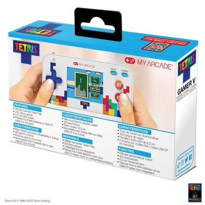 Tetris draagbaar videogamesysteem Gamer V