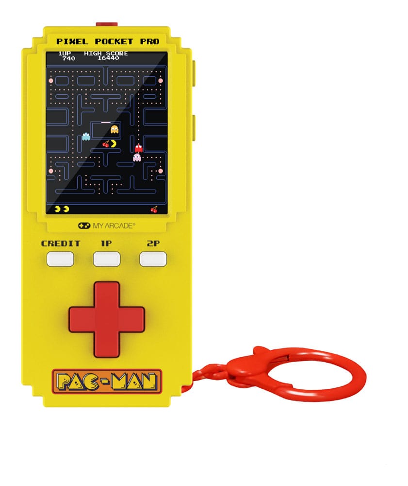 Pac-Man draagbaar gamingsysteem Pixel Pocket Pro