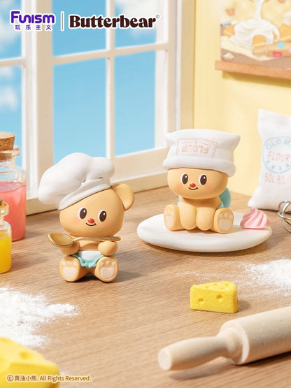 Butterbear Baked with Love-serie minifiguren, 3-pack, mollig gezicht, 9 cm display (6)