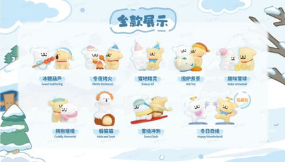 Maltese knuffelige momenten serie Mini -figuren 9 cm display (8)