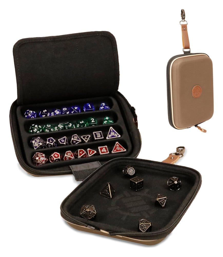 Verbeter bordspel dobbelstenen tas Designer Edition Tan