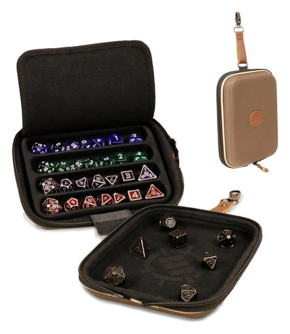 Verbeter bordspel dobbelstenen tas Designer Edition Tan