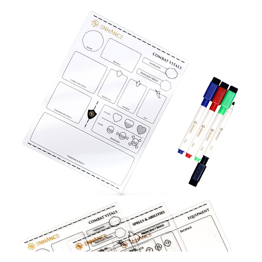 Verbeter RPG -serie Acryl -tekenset *Engelse versie *