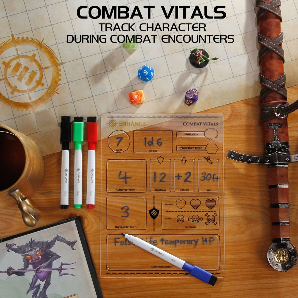 Verbeter RPG -serie Acryl -tekenset *Engelse versie *
