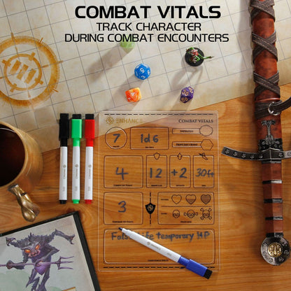 Verbeter RPG -serie Acryl -tekenset *Engelse versie *
