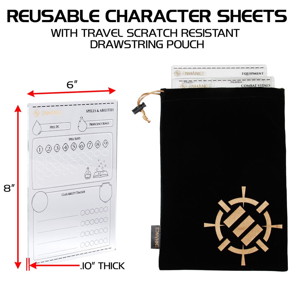 Verbeter RPG -serie Acryl -tekenset *Engelse versie *