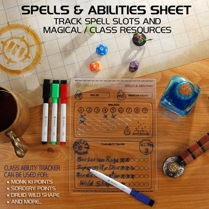 Verbeter RPG -serie Acryl -tekenset *Engelse versie *