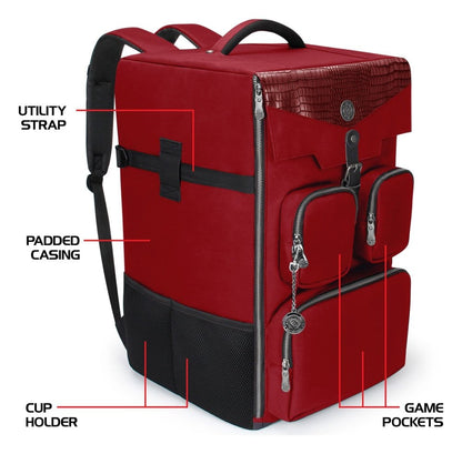 Enhance Board Game Backpack Collector's Edition Rood