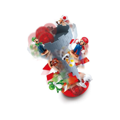 Super Mario-spel Opblazen! Wankele Toren