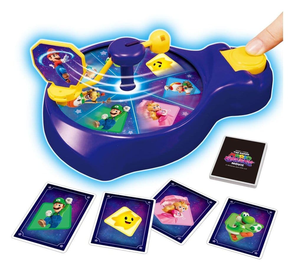 Super Mario-spel Galaxy Movie Spin'n Match