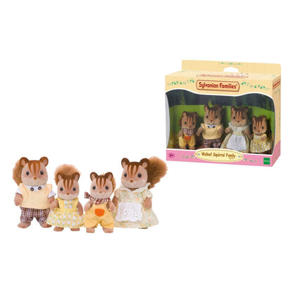 Sylvanian Families: Family Walnoot eekhoorn figuur 7 cm