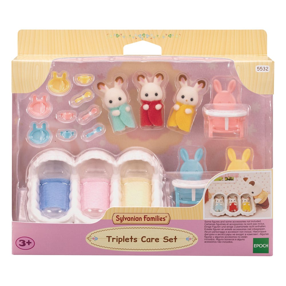Sylvanian Families: verzorgingsset voor drielingen