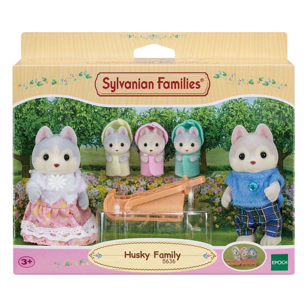 Sylvanian Families: Family Husky-figuur 8 cm